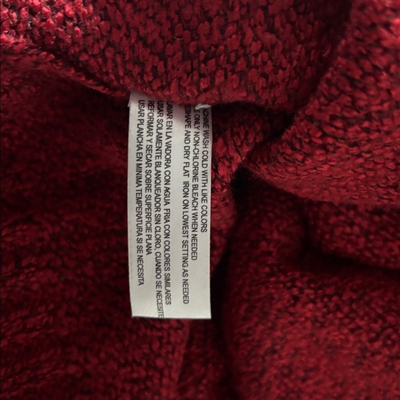 Carolyn Taylor Women's Red Cowl Neck Sweater - Picture 13 of 14